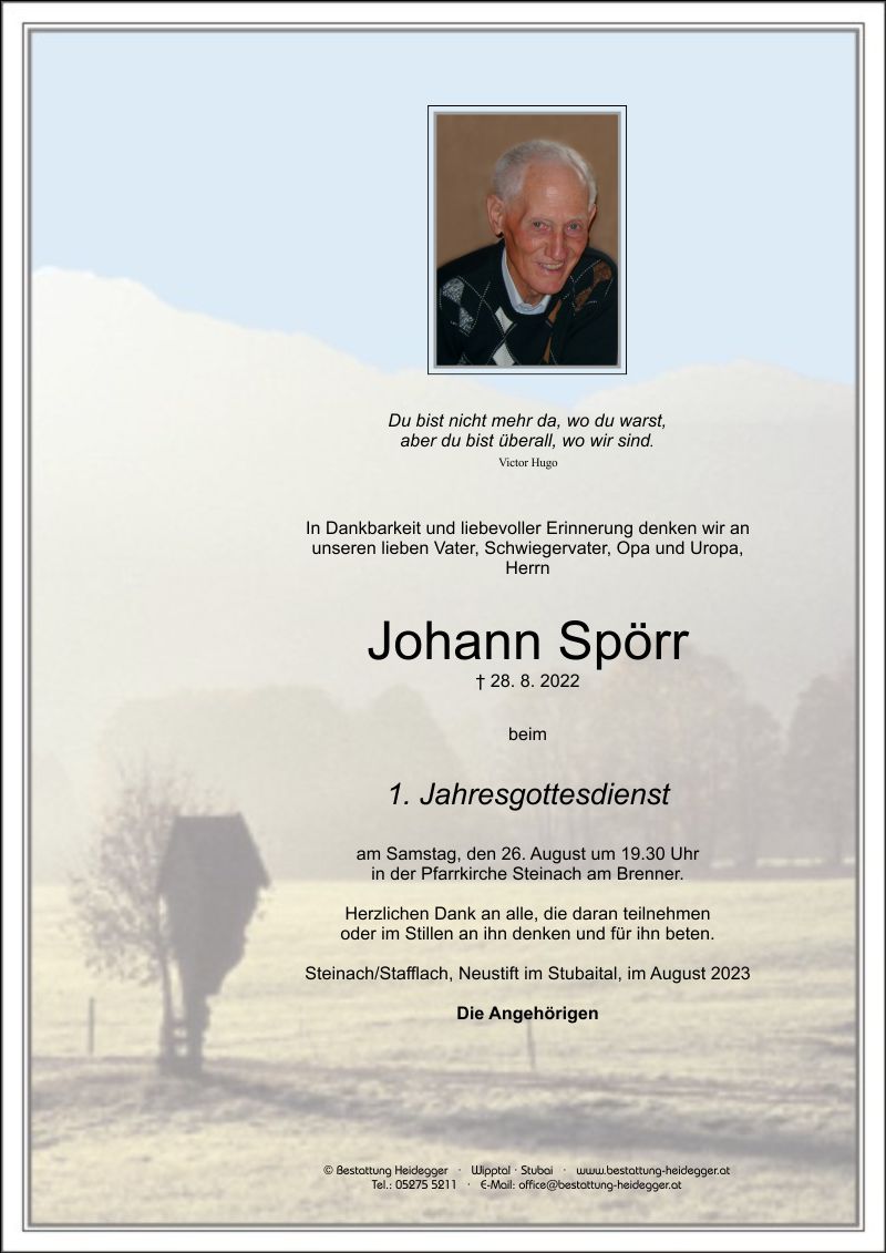 Johann Spörr